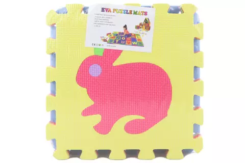 Pěnové puzzle 9 dílků  zvířátka