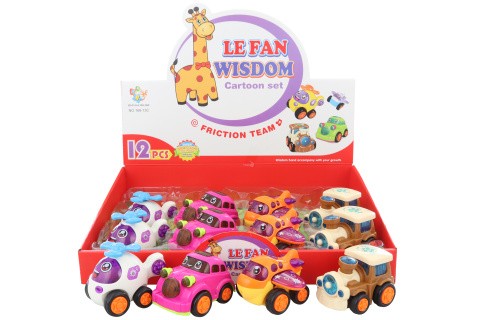 Baby dopravní prostředky 12/bal