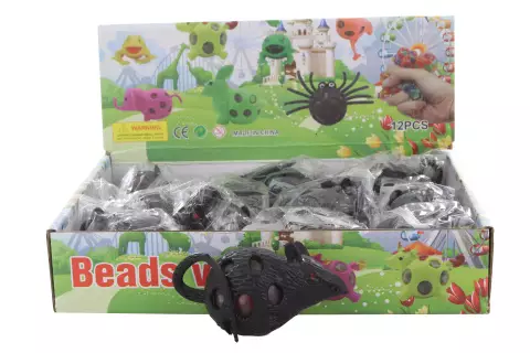 Antistresový míček myš 12/bal