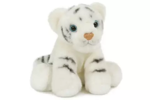Plyš Tygr bílý 18 cm