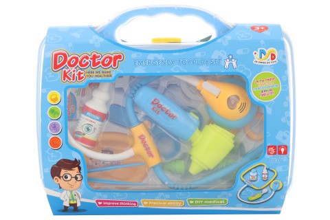 Doktorka v kufříku baterie