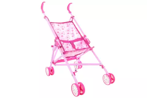 Kočárek golfky kov pro panenky