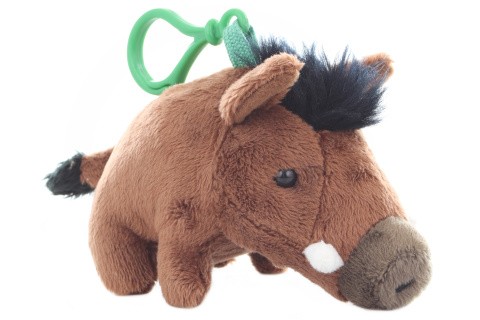 Plyš Prase divoké klíčenka 24/bal