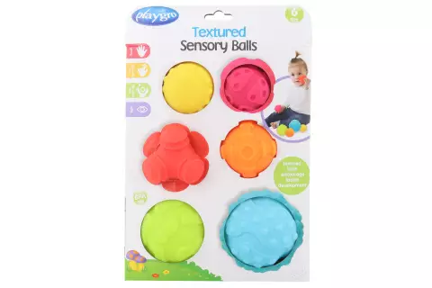 Playgro - Strukturované míčky pro rozvoj motoriky