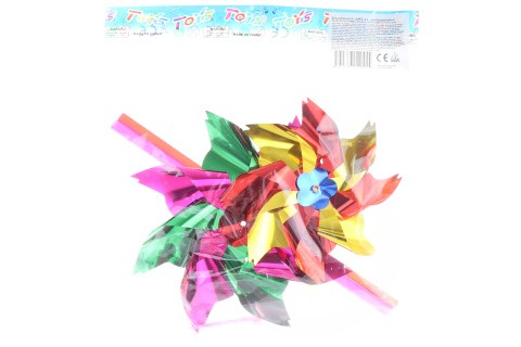Větrník barevný 2 ks v sáčku - mix barev