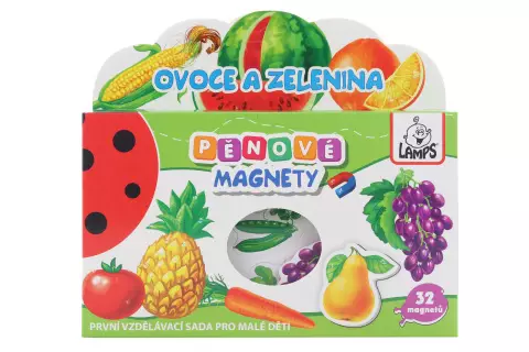 Pěnové magnety Ovoce a zelenina