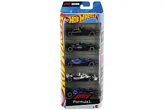 Hot Wheels 5ks angličák - Formule 1 JLN11
