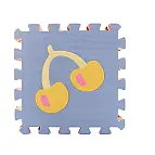 Pěnové puzzle 9 ks jídlo