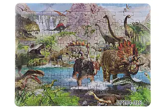 Puzzle 104 dílků dino