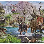 Puzzle 104 dílků dino