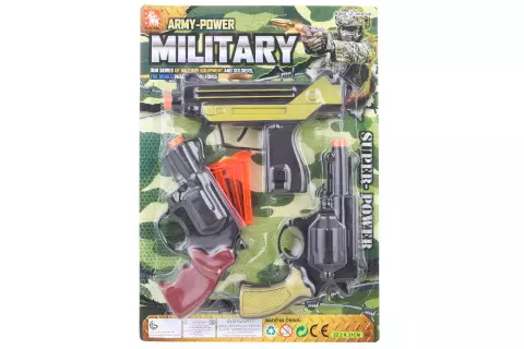 Sada pistolek na přísavky