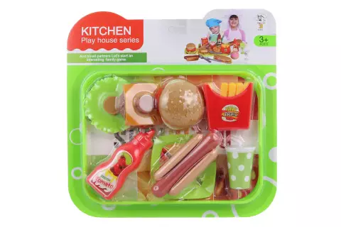 Sada jídla fastfood