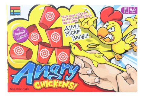 Hra Zuřivé slepice