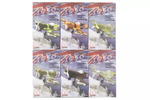 Stavebnice 4D letadlo 6/bal