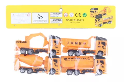 Sada 4 aut stavebních