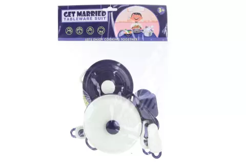 Župánek s čepičkou pro panenky 45 cm