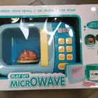 Mikrovlnka modrá na baterie