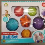 Sada senzorických míčku 6 ks
