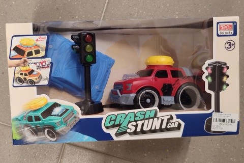 Auto na baterie + semafor