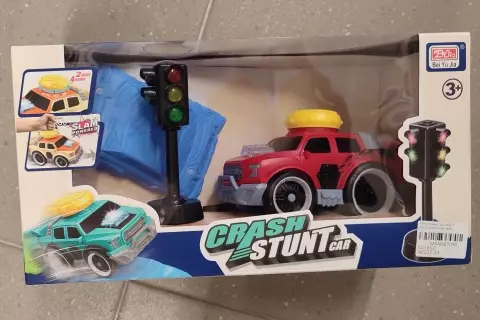 Auto na baterie + semafor