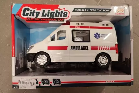 Sanita narážecí se zvuky a světlem