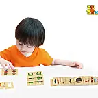 Dřevěné puzzle protiklady