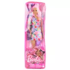 Barbie Modelka-květinové šaty na jedno rameno HBV21 TV1.9.-31.12