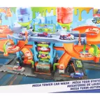 Hot Wheels City color shifters automyčka se spirálou HDP05