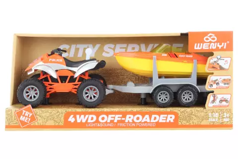 Auto terénní kovové