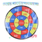 Terč s míčky a šipkami na suchý zip