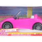 Auto pro panenky růžové