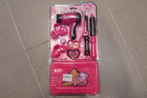 Kadeřnická sada s kufříkem