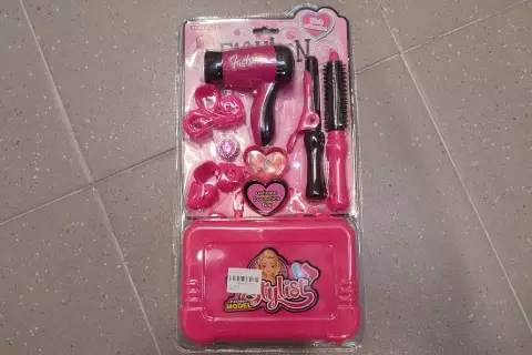 Kadeřnická sada s kufříkem