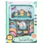 Čajový set plechový se zvířátky