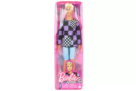 Barbie Model ken - kostkovaná srdce HBV25 TV 1.1.-30.6.