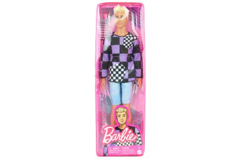 Barbie Model ken - kostkovaná srdce HBV25 TV 1.1.-30.6.