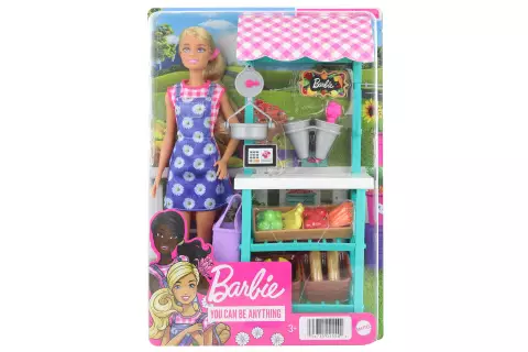 Barbie Farmářský stánek s panenkou HCN22