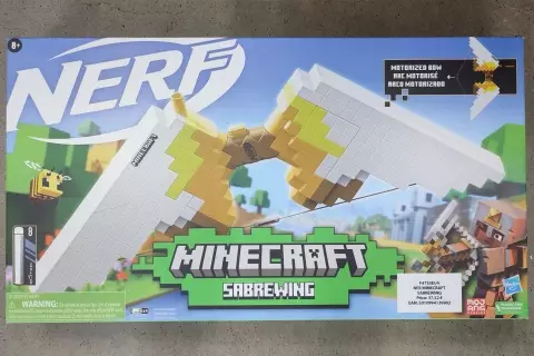 Nerf Minecraft Sabrewing