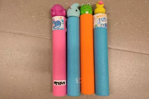 Vodní pumpa zvířátka