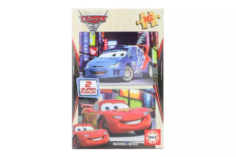 Puzzle Cars 2: 2x16 dílků