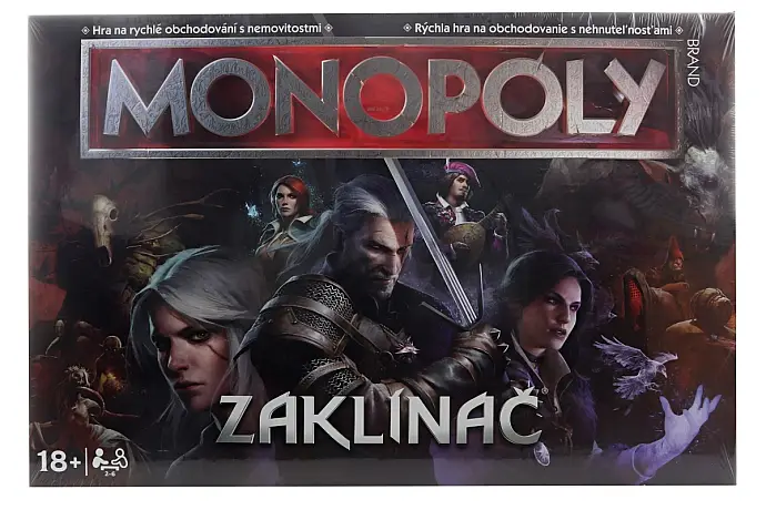 Monopoly Zaklínač POŠKOZENÝ OBAL
