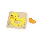 Dřevěné puzzle pro nejmenší - Kačenka