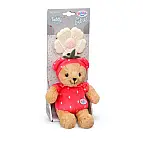 BABY born for babies Medvídek Teddy - jahůdka, 18 cm