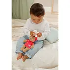 BABY born for babies Medvídek Teddy - jahůdka, 18 cm