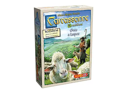 Carcassonne 9.roz. Ovce a kopce