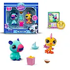 Littlest Pet Shop 2 figurky - 4 druhy