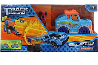 Auto vystřelovací s dráhou