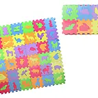 Pěnové puzzle 36 dílků - zvířátka