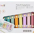 Dřevěný xylofon - polární medvěd