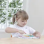 Dřevěný xylofon - polární medvěd